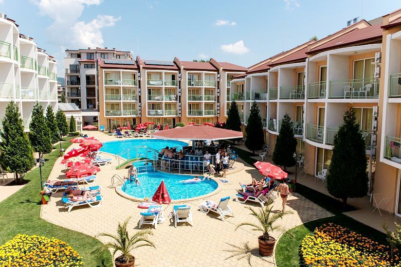 Sun City Hotel Słoneczny Brzeg Zewnętrze zdjęcie